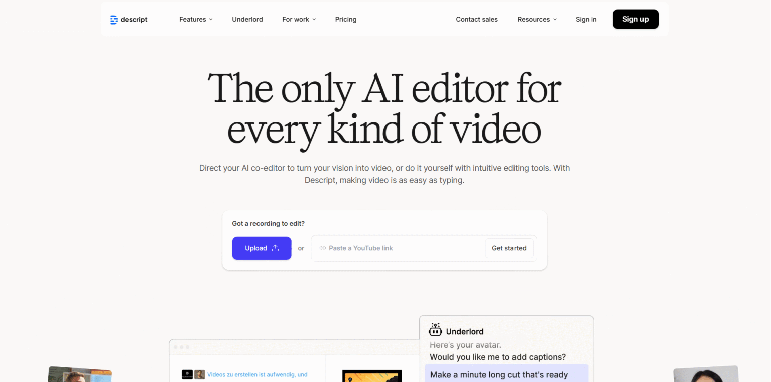 Descript AI