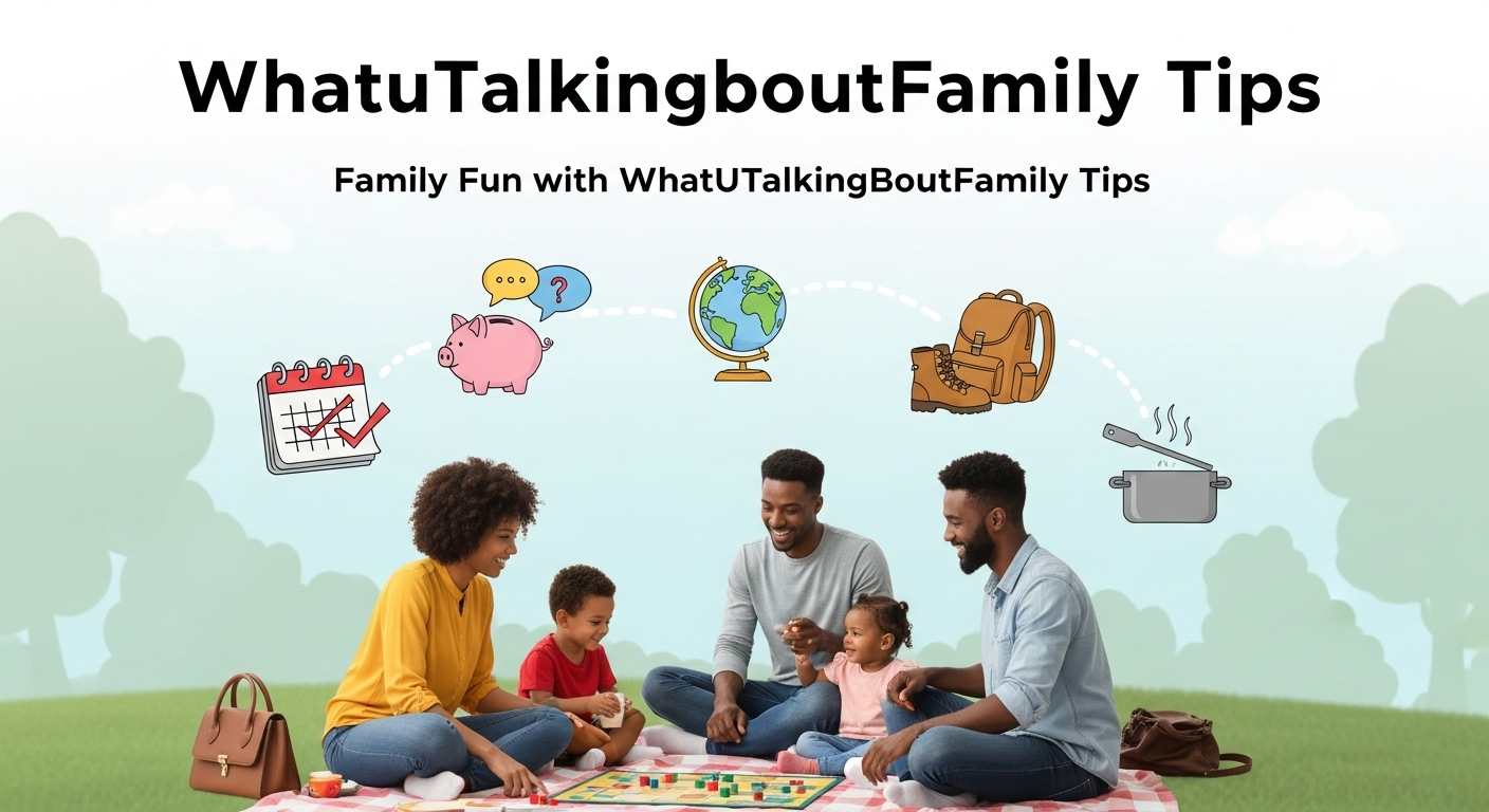 Family Fun with WhatUTalkingBoutFamily Tips